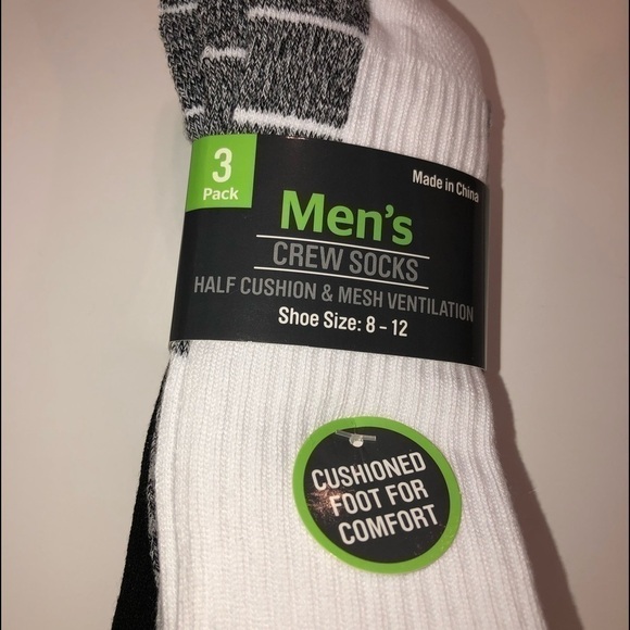 Men’s crew socks size 8-12 NEW! - Picture 8 of 10
